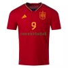 Maillot de Supporter Espagne GAVI 9 Domicile Coupe du Monde 2022 Pour Homme